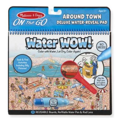 Melissa & Doug Water WOW! Water Reveal Pad - Around Town Deluxe