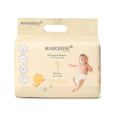 Marquise Newborn Eco Nappies Size 1 (up to 5kg)
