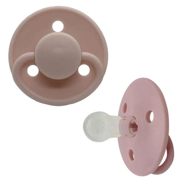 Mininor Silicone Dummy 6+ months - Rose