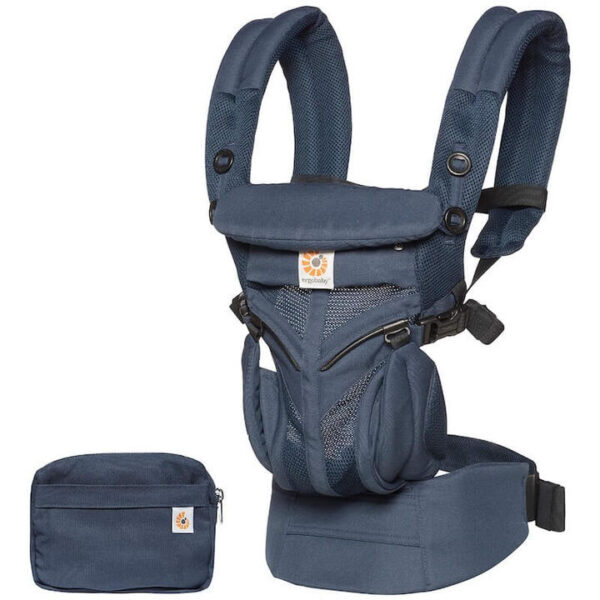 Ergobaby All-In-One OMNI 360 Baby Carrier - Cool Air Mesh - Midnight Blue