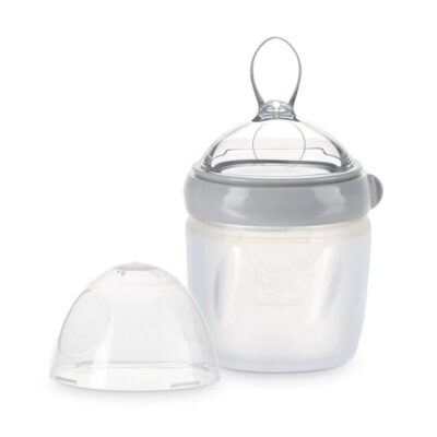 Haakaa Generation 3 Silicone Feeding Spoon Bottle 160ml - Grey