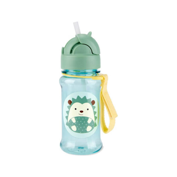 Skip Hop Zoo Tritan Renew Straw Bottle - Hedgehog